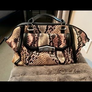 Simply Vera Vera Wang snake print bag